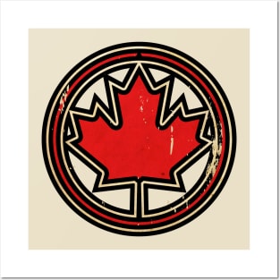 Canada Team: Maple Leaf Posters and Art